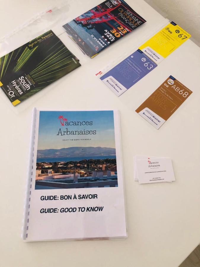 Vacances Arbanaises - Appartements Giens Hyères Eksteriør bilde